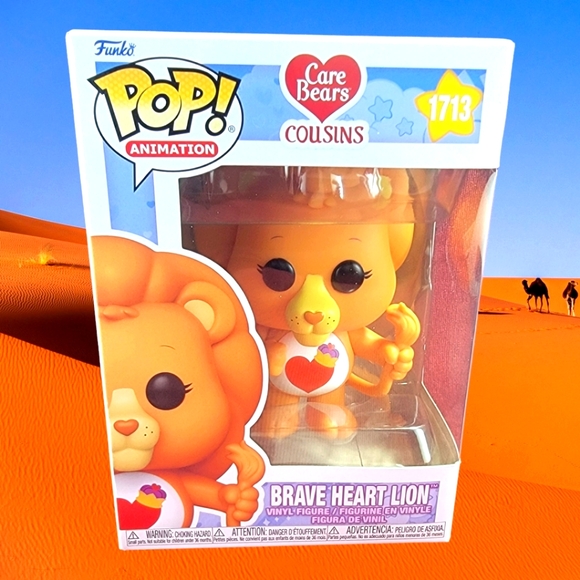 Brave heart lion funko # 1713 (nib) With pop protector - Picture 1 of 7